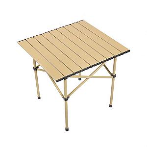 Стіл для пікніка складаний 50*53*50 см, бежевий