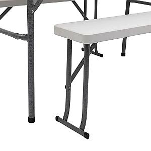 Набір меблів складаний стіл та 2 лавки 112*61*72 см