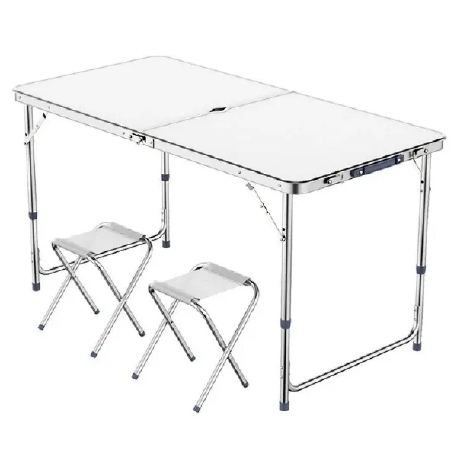 Стіл для пікніка розкладний зі стільцями 120*60*55 см