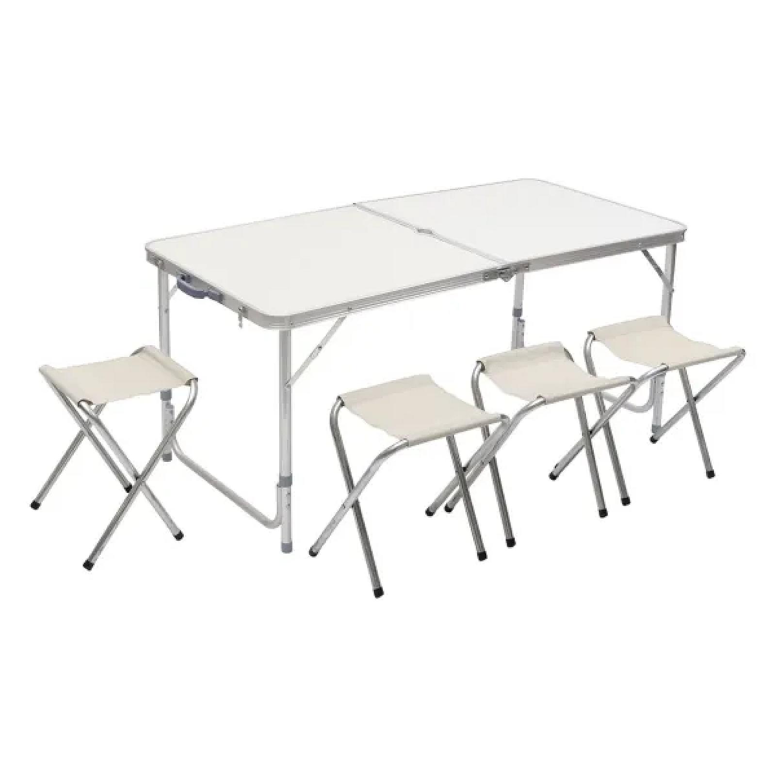 Стіл для пікніка розкладний зі стільцями 120*60*55 см