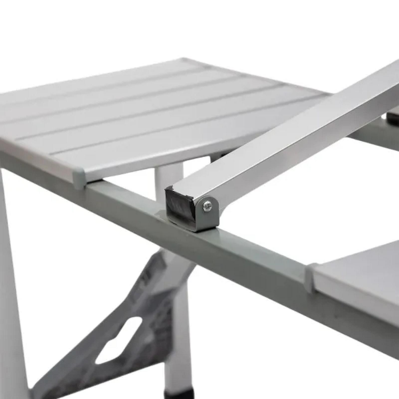 Стіл-трансформер для кемпінгу алюмінієвий 86*67*67 см