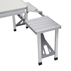 Стіл-трансформер для кемпінгу алюмінієвий 86*67*67 см
