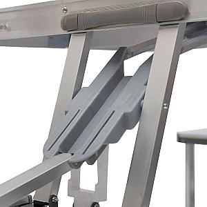 Стіл-трансформер для кемпінгу алюмінієвий 86*67*67 см