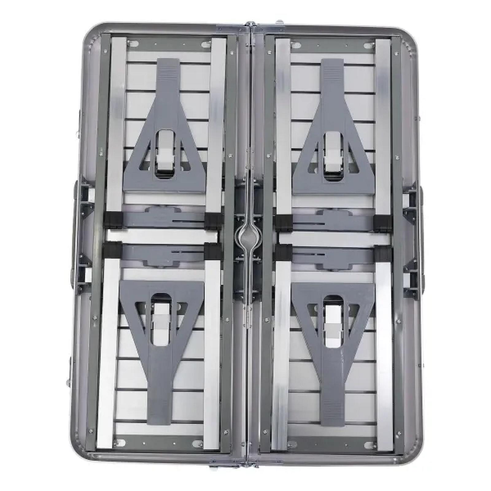 Стіл-трансформер для кемпінгу алюмінієвий 86*67*67 см