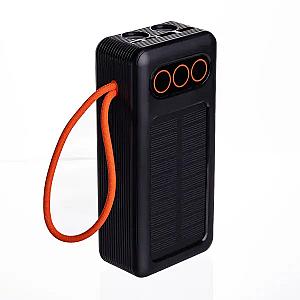 Повербанк LEVINO 30000 mah USB-C/USB-A 3 шнури в комплекті