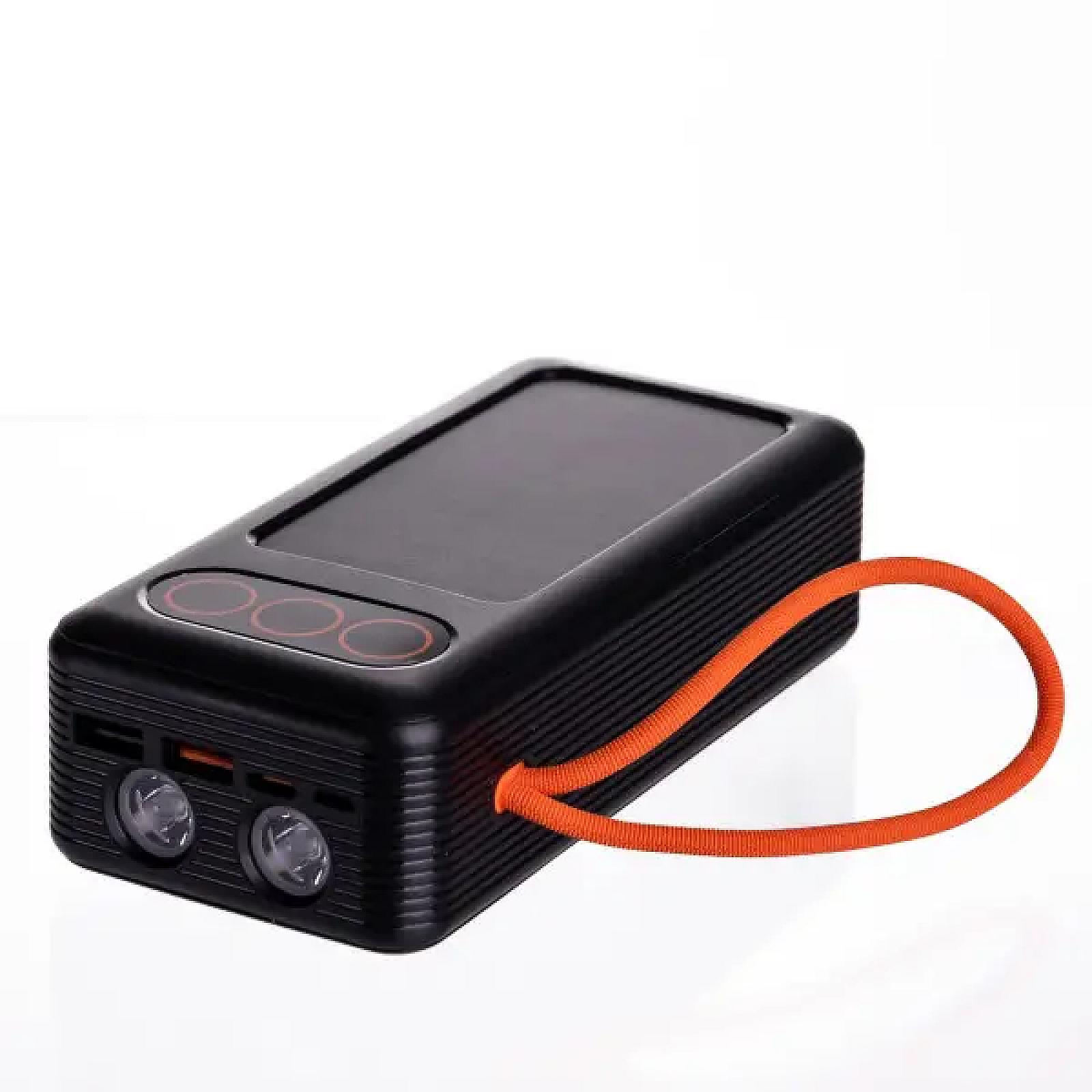 Повербанк LEVINO 30000 mah USB-C/USB-A 3 шнури в комплекті