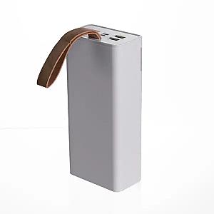 Повербанк LEVINO N-50 30000 mah з ліхтариком USB-C USB-A MicroUSB