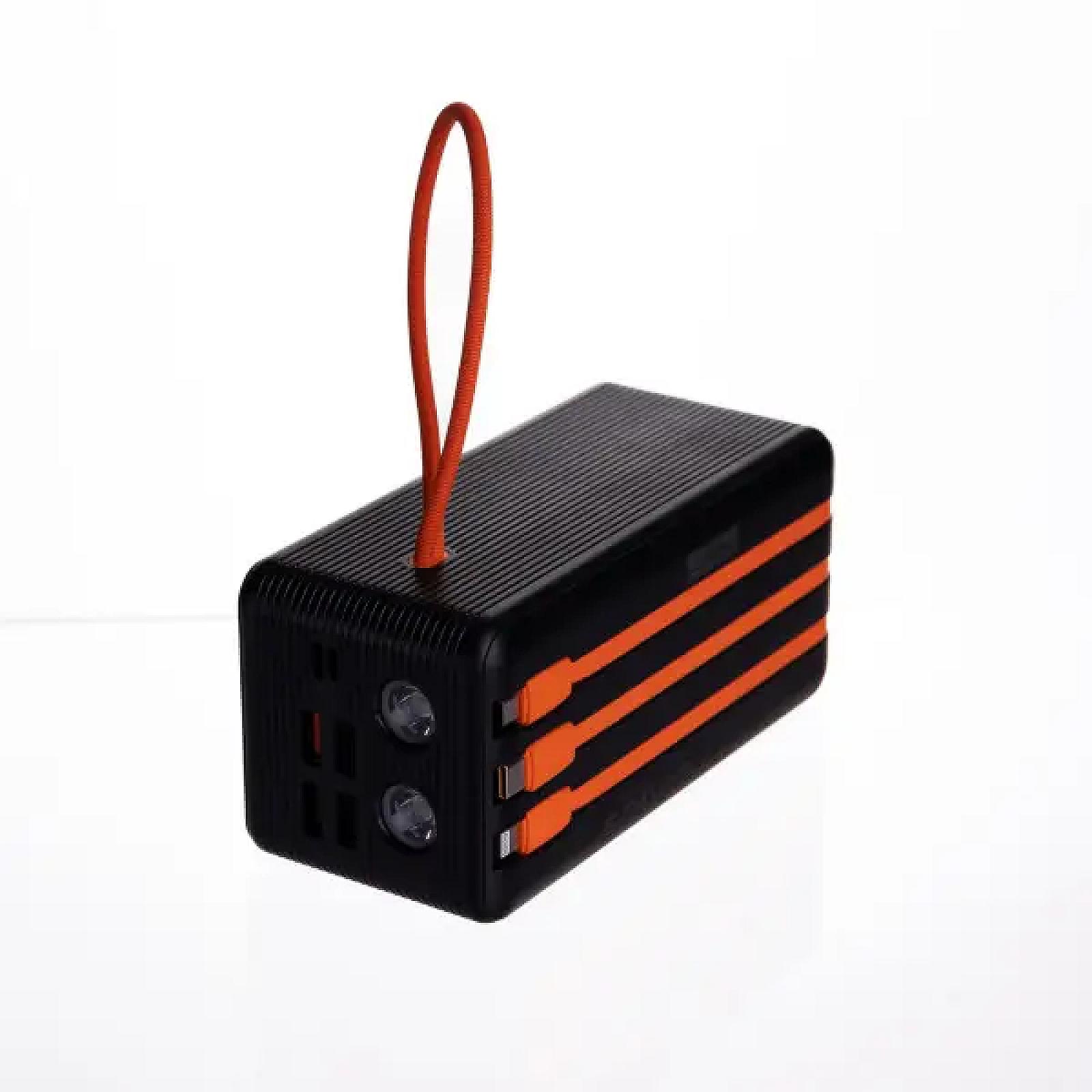 Повербанк LEVINO 50000 mah USB-C/USB-A 3 шнури в комплекті