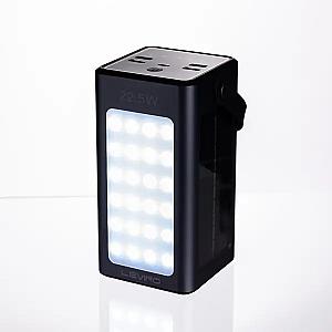 Повербанк LEVINO 50000 mah із сонячною панеллю USB-C/USB-A