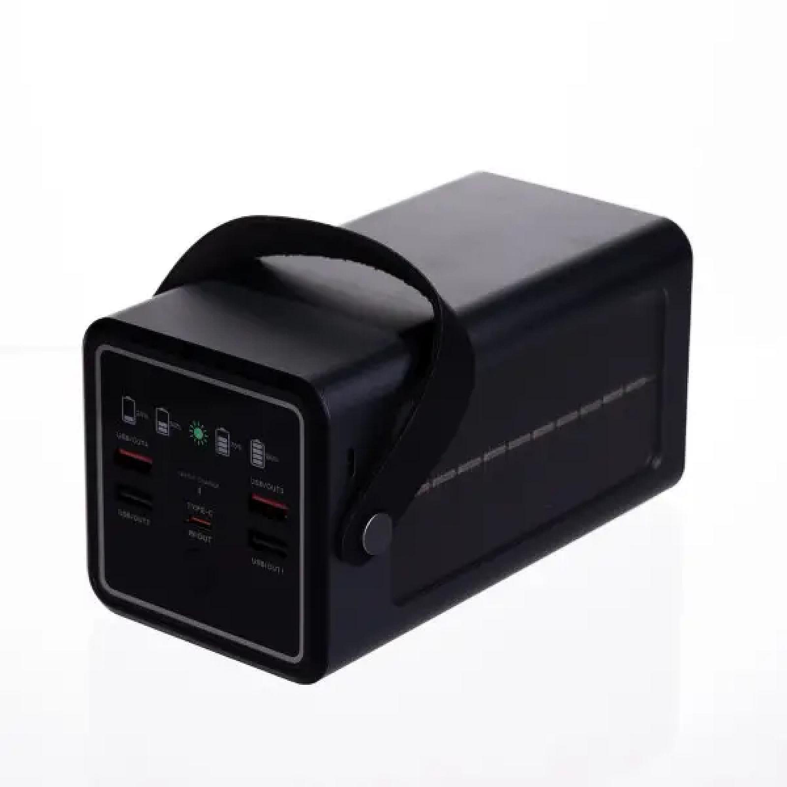 Повербанк LEVINO 50000 mah із сонячною панеллю USB-C/USB-A