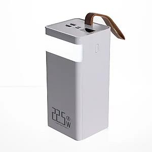 Повербанк LEVINO 50000 mah з ліхтариком USB-C/USB-A/MicroUSB