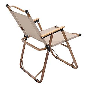 Стілець для кемпінгу складаний 52*53*77 см з алюмінієвим каркасом