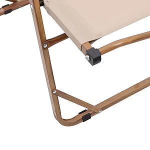 Стілець для кемпінгу складаний 52*53*77 см з алюмінієвим каркасом