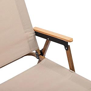 Стілець для кемпінгу складаний 52*53*77 см з алюмінієвим каркасом