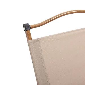 Стілець для кемпінгу складаний 52*53*77 см з алюмінієвим каркасом