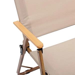 Стілець для кемпінгу складаний 52*53*77 см з алюмінієвим каркасом