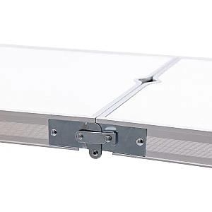 Набір меблів для пікніка посилений стіл та 4 стільці 120*60*75/65/55 см, білий