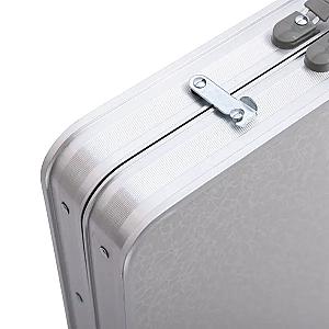 Набір меблів для пікніка посилений стіл та 4 стільці 120*60*75/65/55 см, білий