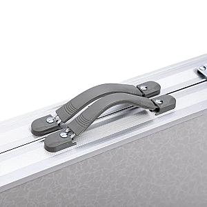 Набір меблів для пікніка посилений стіл та 4 стільці 120*60*75/65/55 см, білий