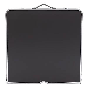 Набір меблів для пікніка посилений стіл та 4 стільці 120*60*75/65/55 см, сірий