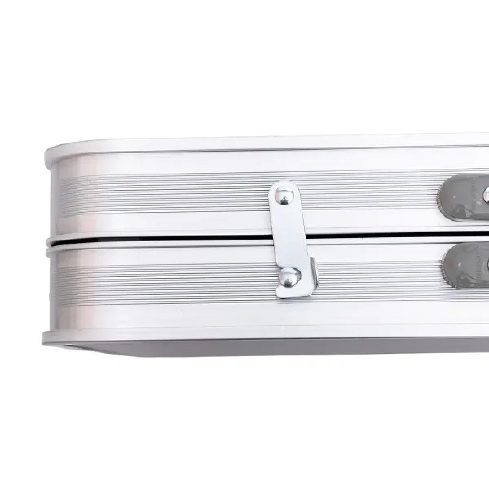 Набір меблів для пікніка посилений стіл та 4 стільці 120*60*75/65/55 см, сірий