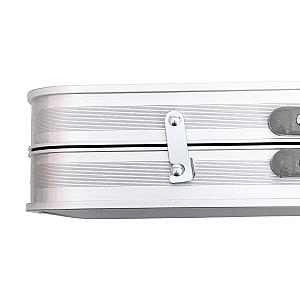 Набір меблів для пікніка посилений стіл та 4 стільці 120*60*75/65/55 см, сірий