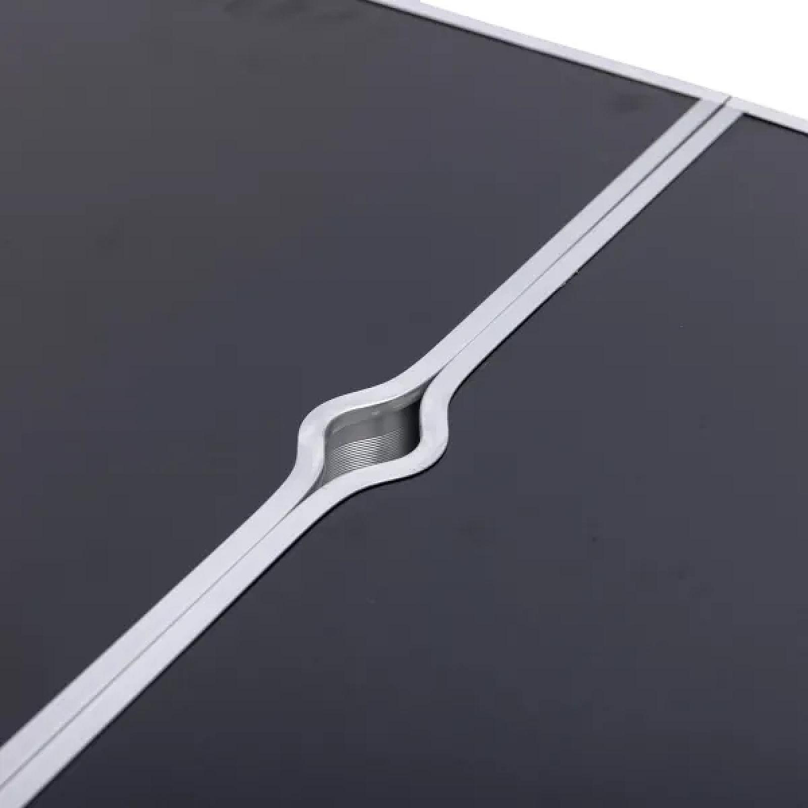 Набір меблів для пікніка посилений стіл та 4 стільці 120*60*75/65/55 см, чорний