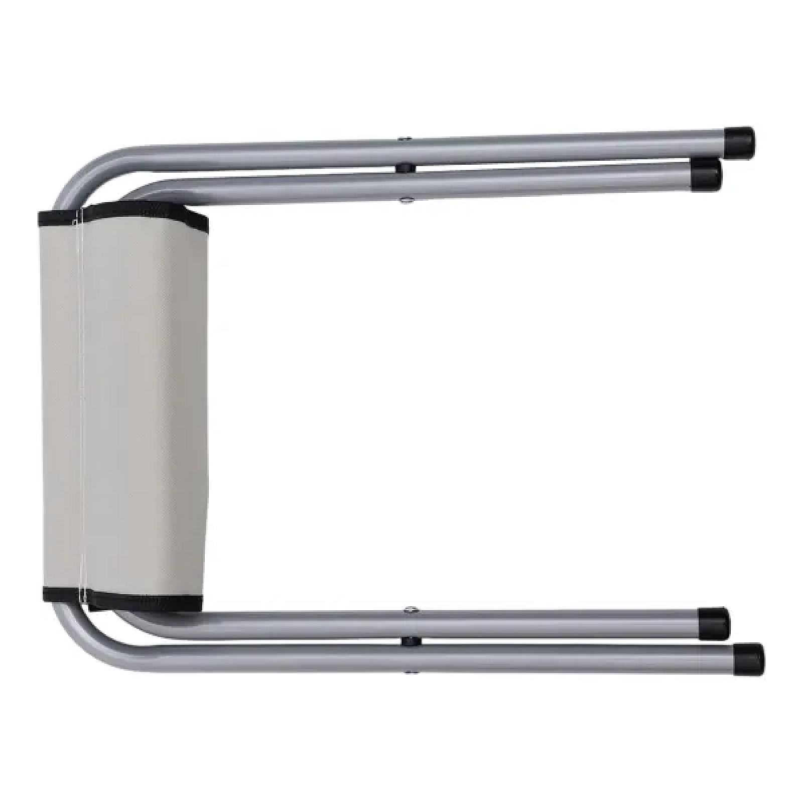 Стіл для пікніка розкладний зі стільцями 120*60*70/61/54 см, білий