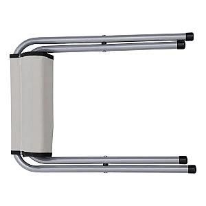 Стіл для пікніка розкладний зі стільцями 120*60*70/61/54 см, білий