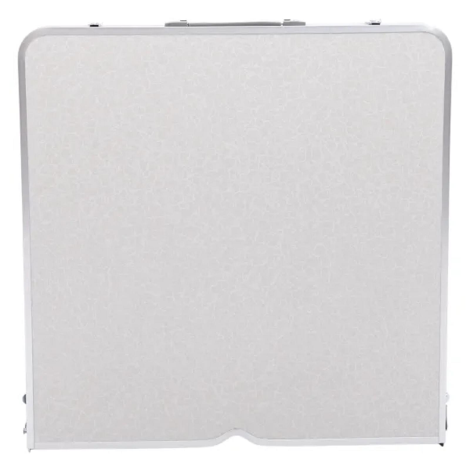 Стіл для пікніка розкладний зі стільцями 120*60*70/61/54 см, білий