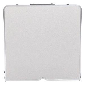 Стіл для пікніка розкладний зі стільцями 120*60*70/61/54 см, білий