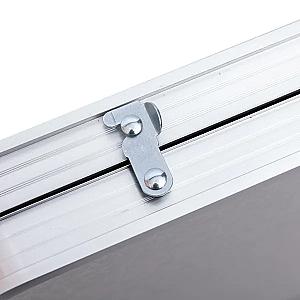 Стіл для пікніка розкладний зі стільцями 120*60*70/61/54 см, білий