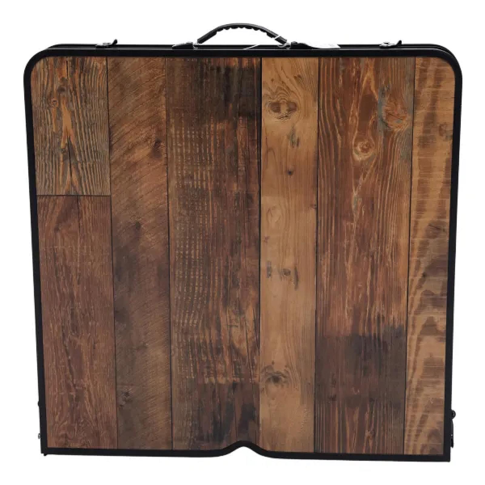 Стіл для пікніка розкладний зі стільцями 120*60*70/61/54 см, дерево