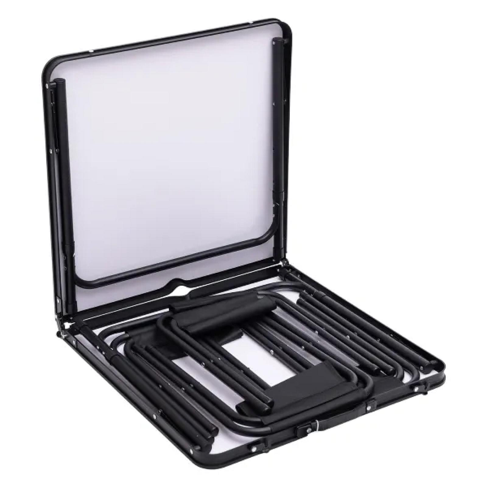 Стіл для пікніка розкладний зі стільцями 120*60*70/61/54 см, дерево