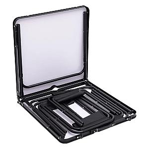 Стіл для пікніка розкладний зі стільцями 120*60*70/61/54 см, дерево