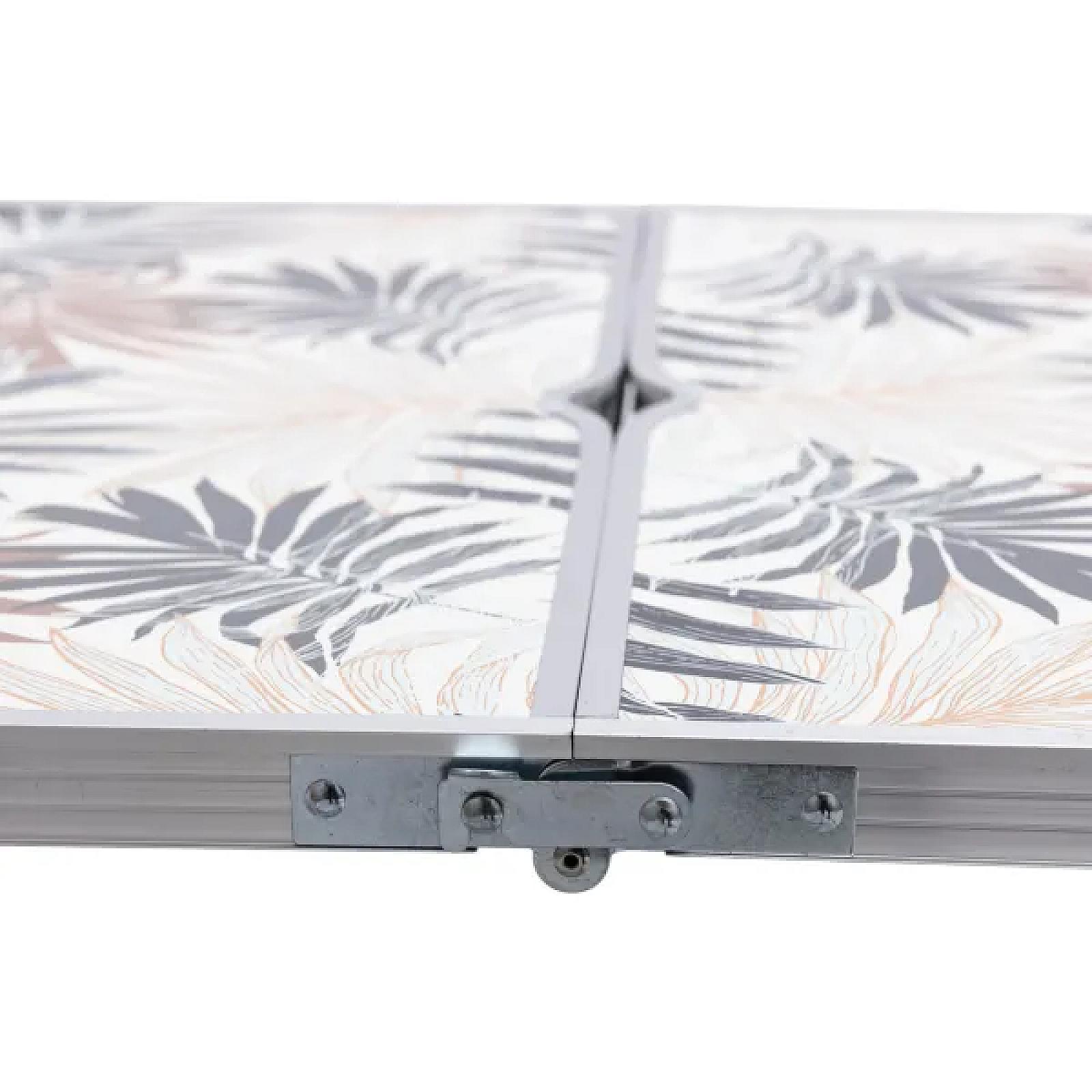 Стіл для пікніка розкладний зі стільцями 120*60*70/61/54 см, пальма