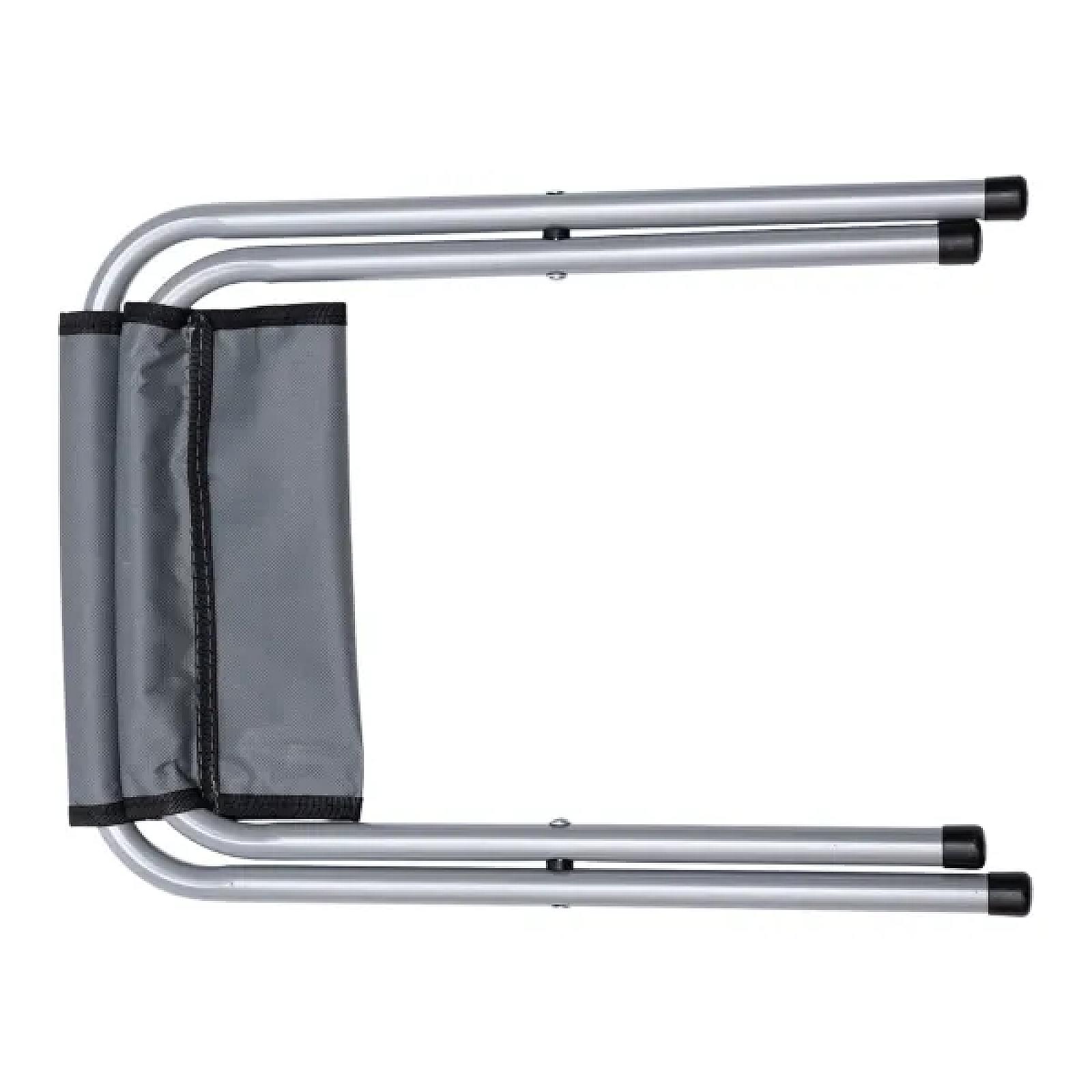 Стіл для пікніка розкладний зі стільцями 120*60*70/61/54 см, сірий