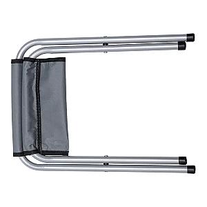 Стіл для пікніка розкладний зі стільцями 120*60*70/61/54 см, сірий