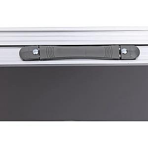 Стіл для пікніка розкладний зі стільцями 120*60*70/61/54 см, сірий