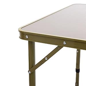 Стіл для пікніка розкладний зі стільцями 120*60*70/61/54 см, хакі