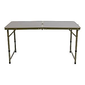 Стіл для пікніка розкладний зі стільцями 120*60*70/61/54 см, хакі