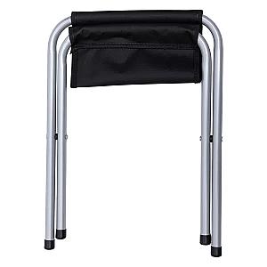 Стіл для пікніка розкладний зі стільцями 120*60*70/61/54 см, чорний