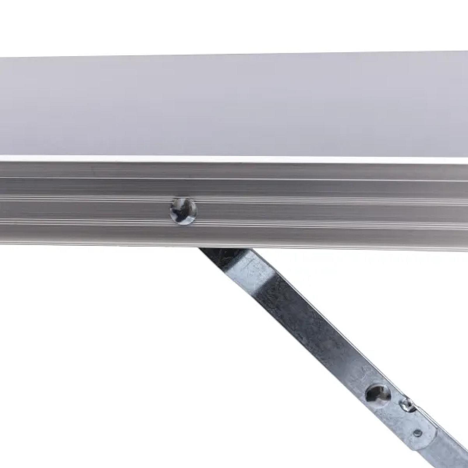 Стіл для пікніка розкладний зі стільцями 120*60*70/61/54 см, чорний