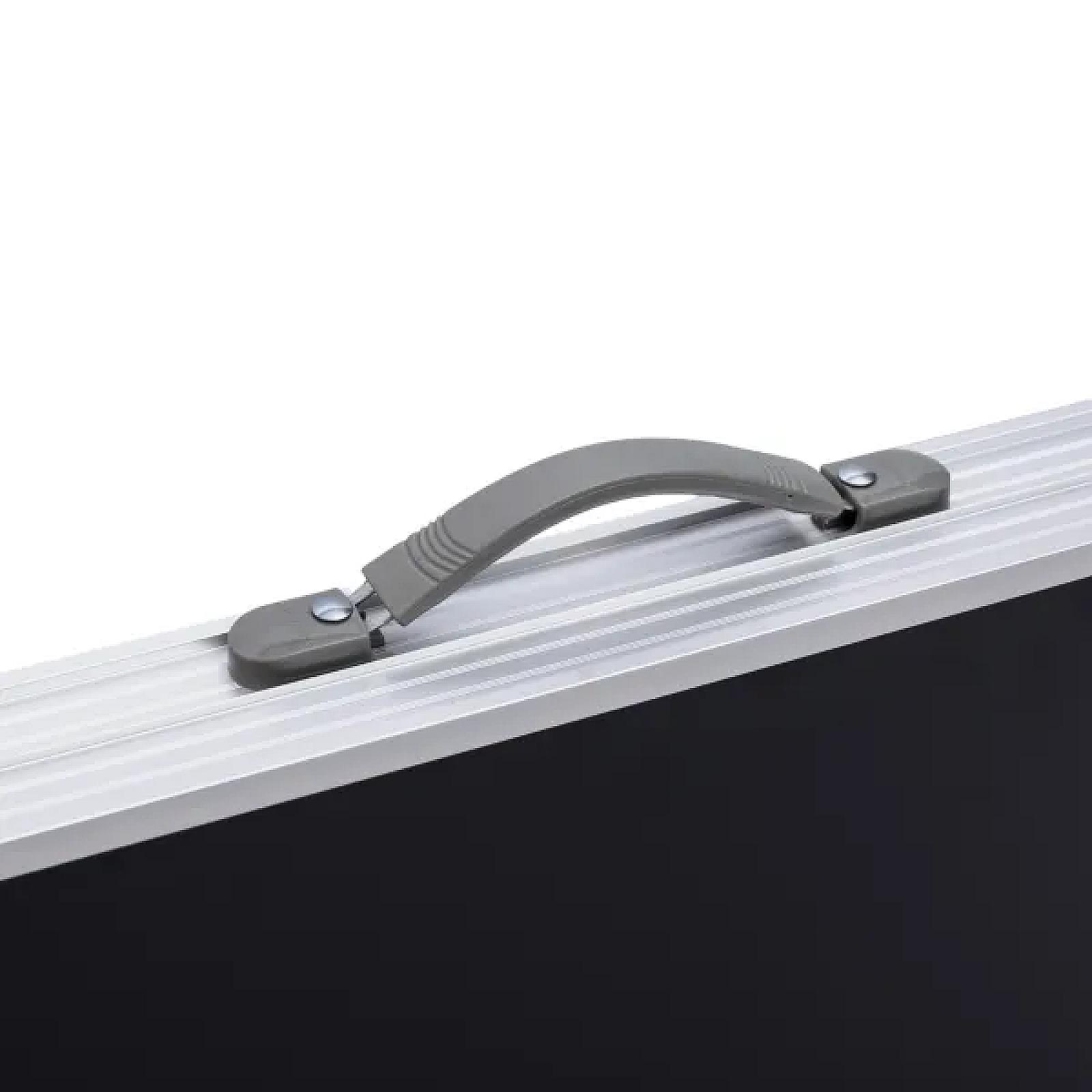 Стіл для пікніка розкладний зі стільцями 120*60*70/61/54 см, чорний