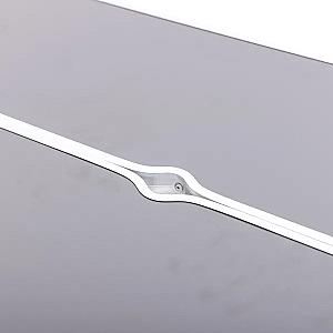 Стіл складаний і дві лавки для кемпінгу 90*60*39.5/70 см, сірий