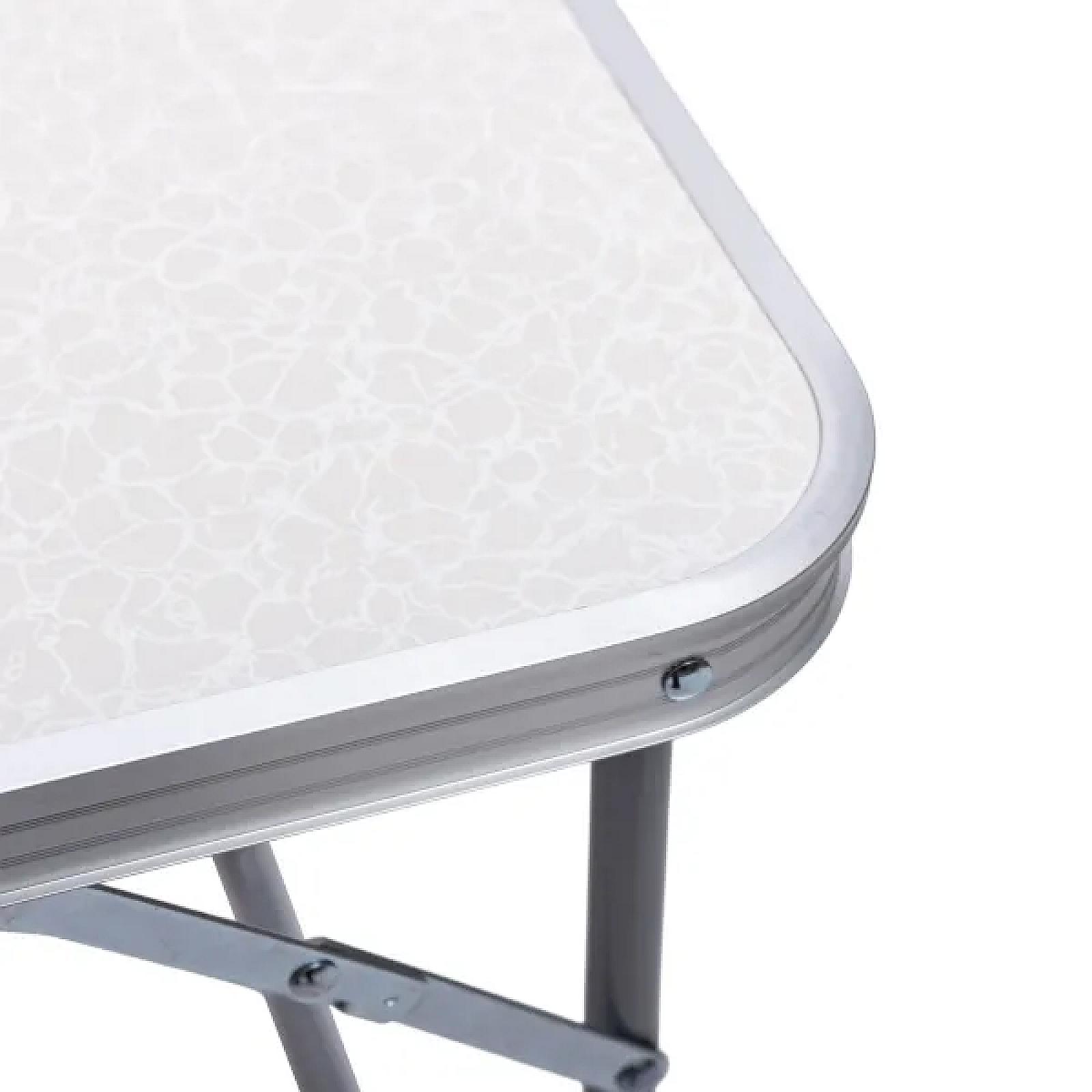 Стіл складний для пікніка 70*50*60 см, білий