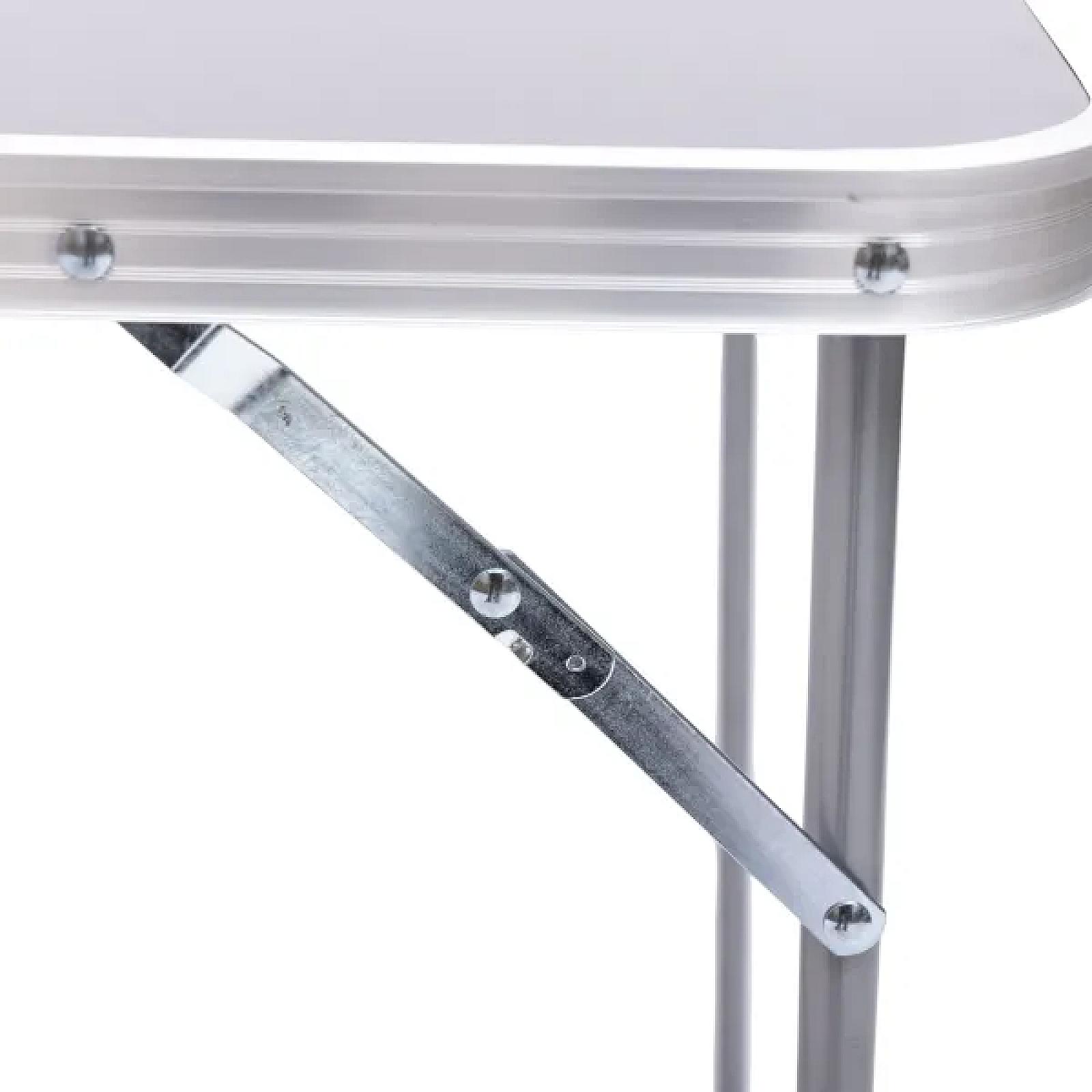 Стіл складний для пікніка 75*55*65 см, сірий