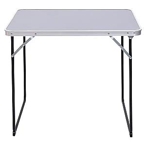 Стіл складний для пікніка 80*60*69,5 см, сірий