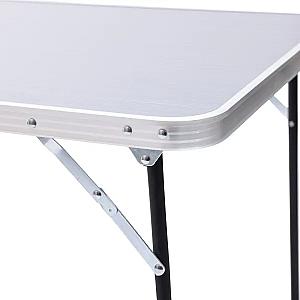 Стіл складний для пікніка 80*60*69,5 см, сірий