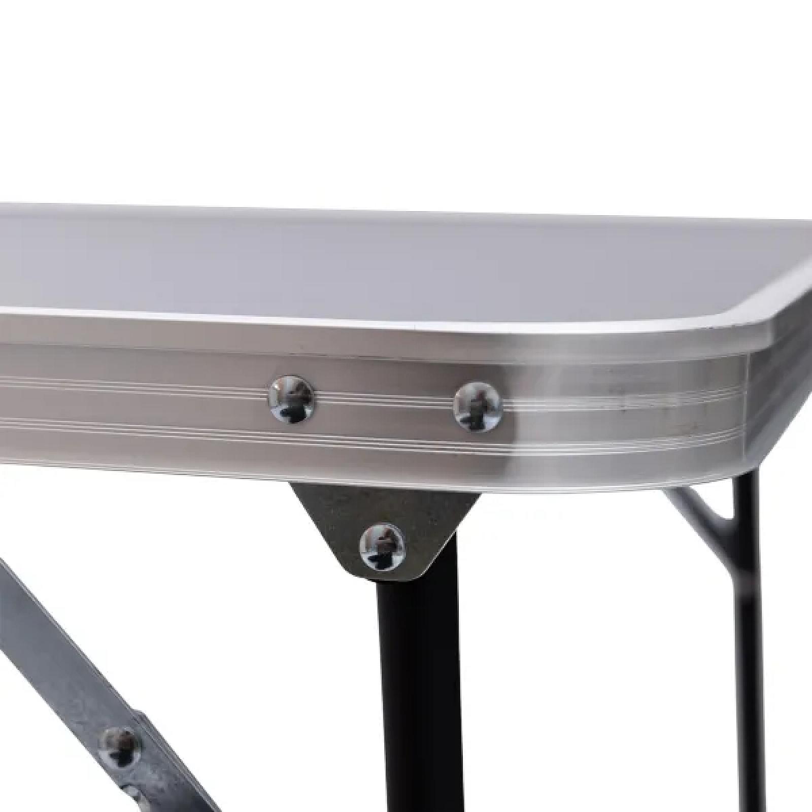 Стіл складний для пікніка 80*60*69,5 см, чорний